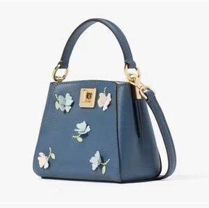 NWT Kate Spade ♠️ Phoebe Appliqué Mini Top Handle | Crossbody | $339 Retail